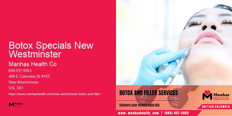 Botox for youthful skin tone Botox Specials New Westminster