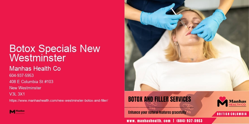 Botox wrinkle treatments for men Botox Specials New Westminster