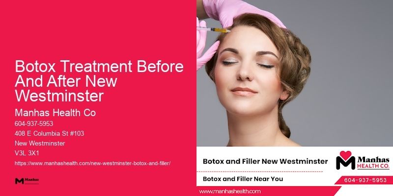 Botox treatment clinic nearby Botox Treatment Before And After New Westminster