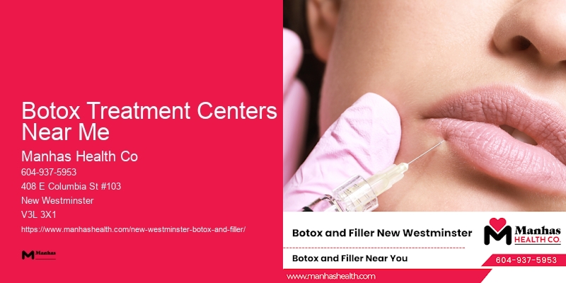 Botox wrinkle-relaxing treatments Botox Treatment Centers Near Me