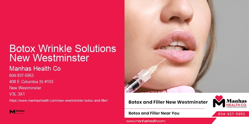 Botox for forehead wrinkles Botox Wrinkle Solutions New Westminster