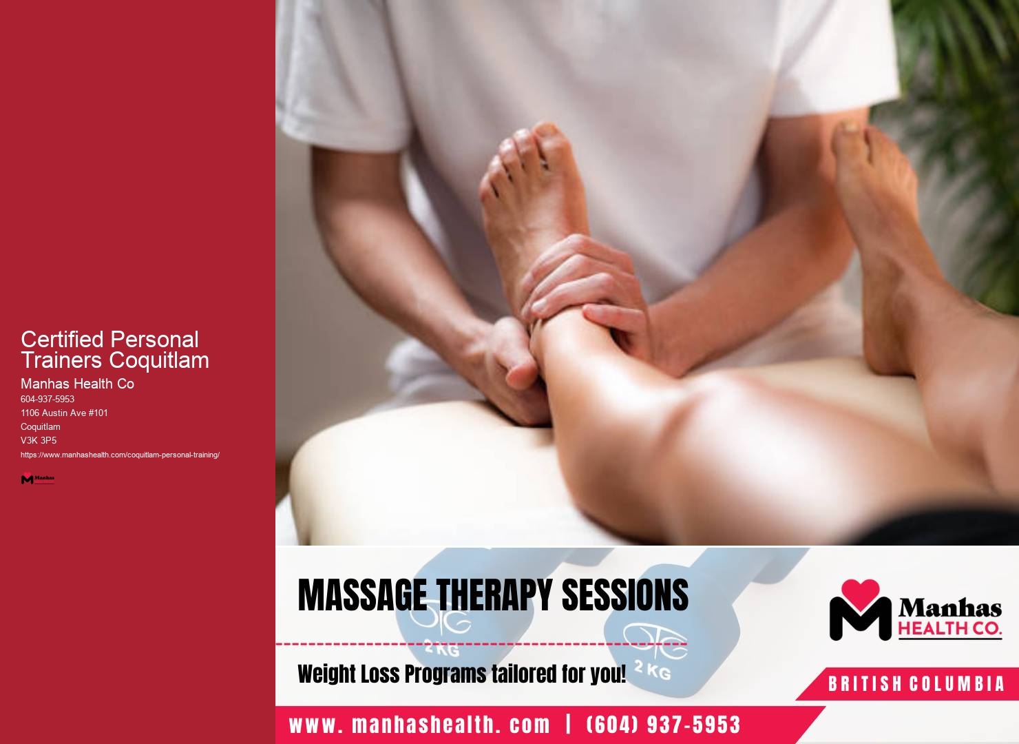 Personal Training for Office Workers Certified Personal Trainers Coquitlam