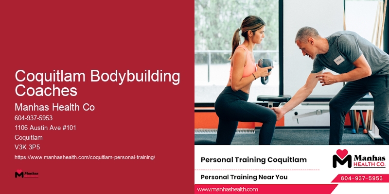 Personal Training for Busy Parents Coquitlam Bodybuilding Coaches