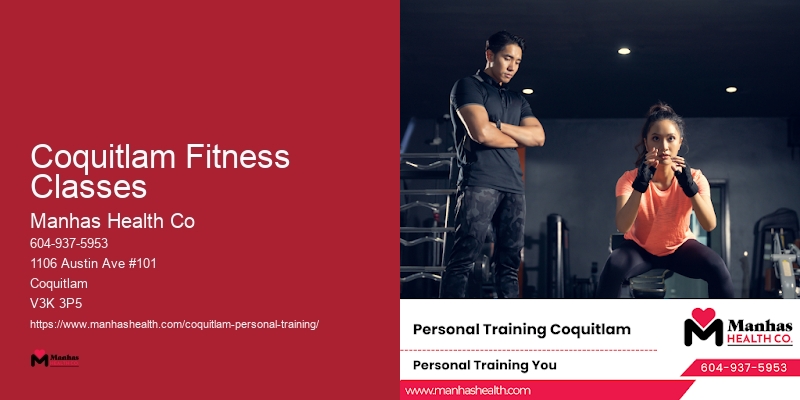 Coquitlam Fitness Classes Personal Training for Healthy Living