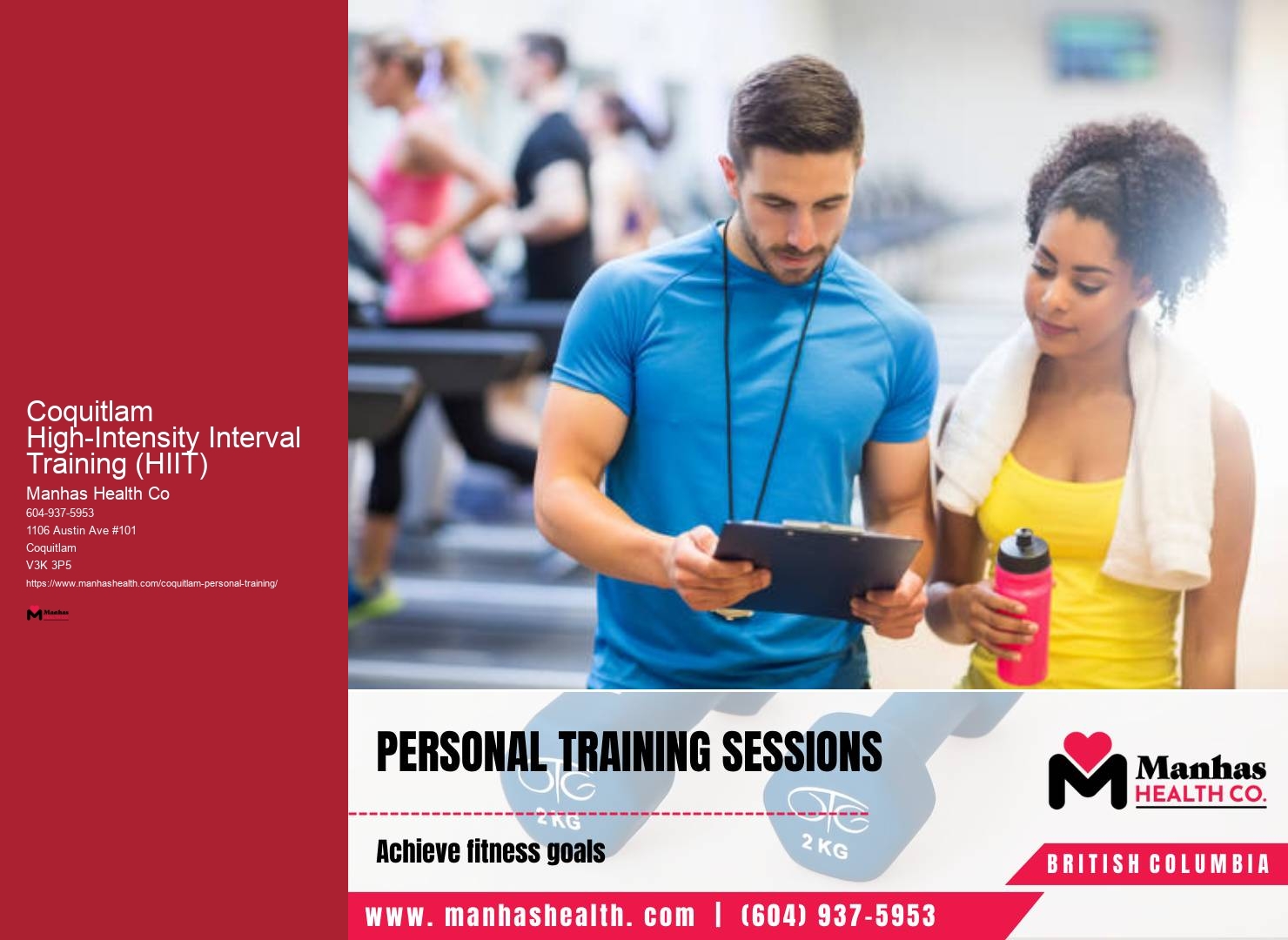 Personal Trainers for Strength Training Coquitlam High-Intensity Interval Training (HIIT)