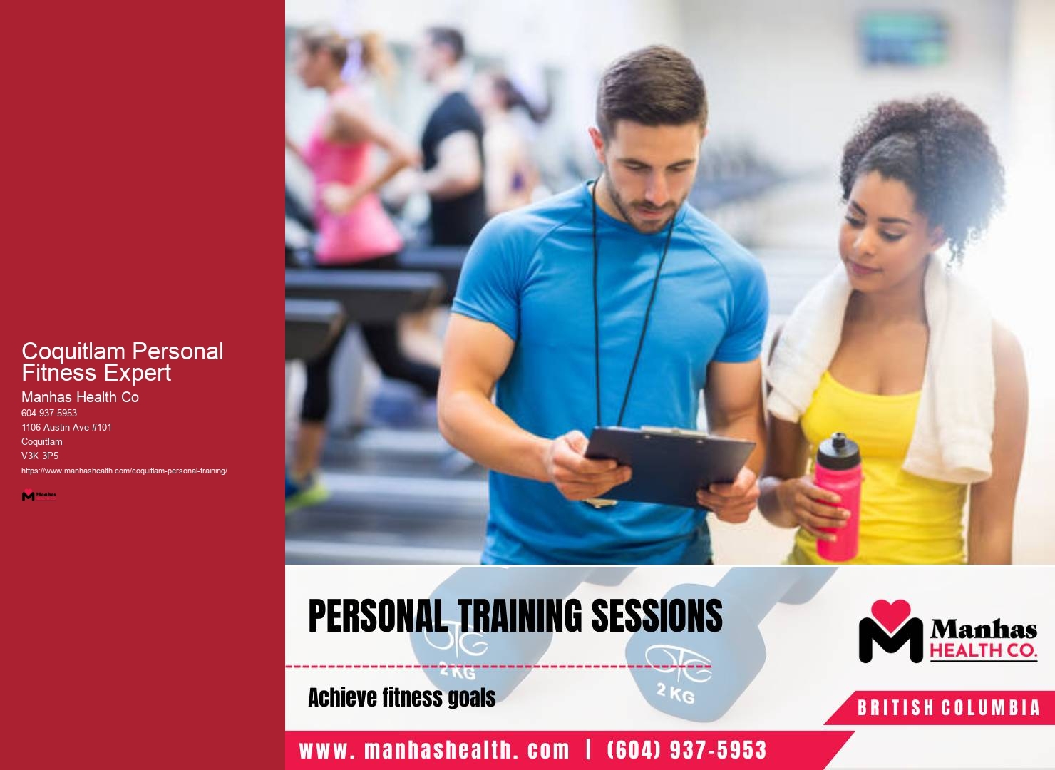 Coquitlam Personal Fitness Expert Personal Trainers for Busy Parents