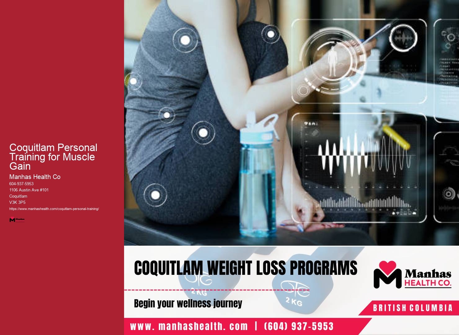 Coquitlam Personal Training for Muscle Gain Fitness Coaching for Weight Loss