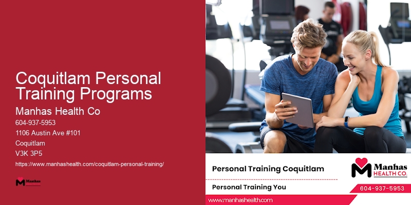 Coquitlam Personal Training Programs Weight Loss Boot Camp
