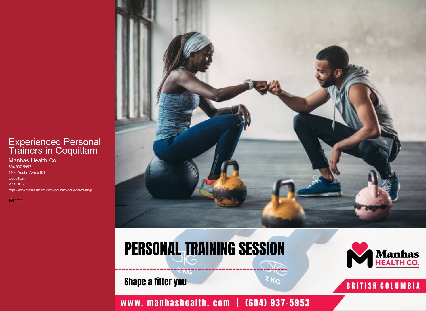 Personal Trainers for Seniors Experienced Personal Trainers in Coquitlam