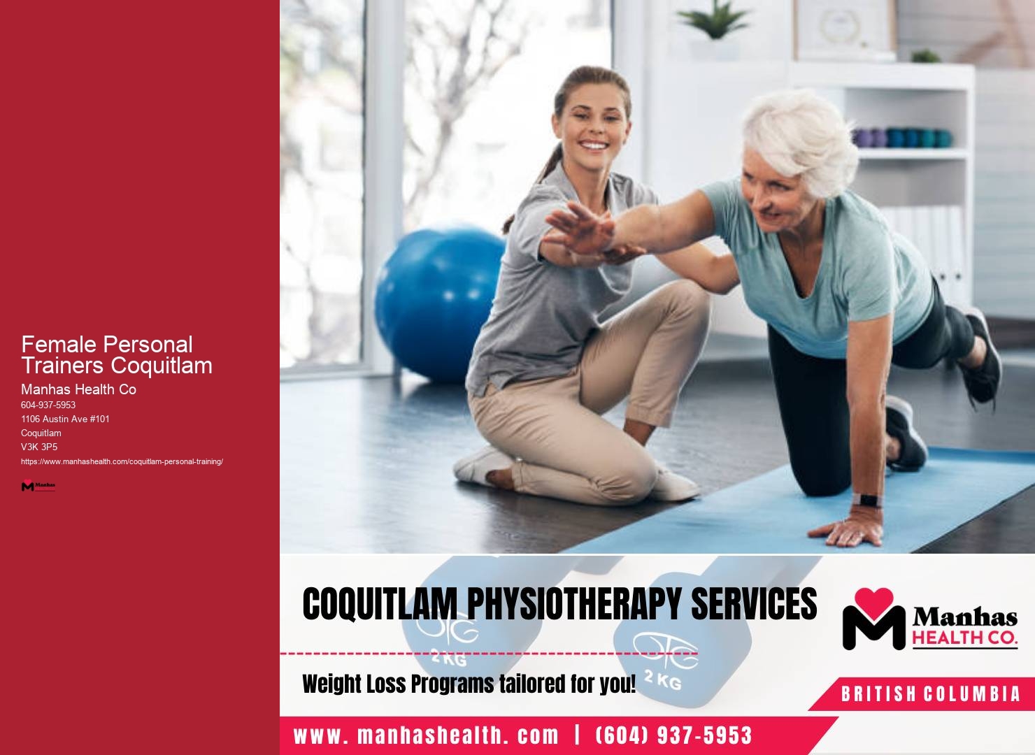 Female Personal Trainers Coquitlam Personal Trainer with Nutritional Guidance