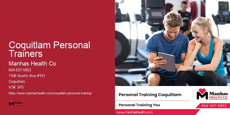 Coquitlam Personal Trainers Personal Training Packages