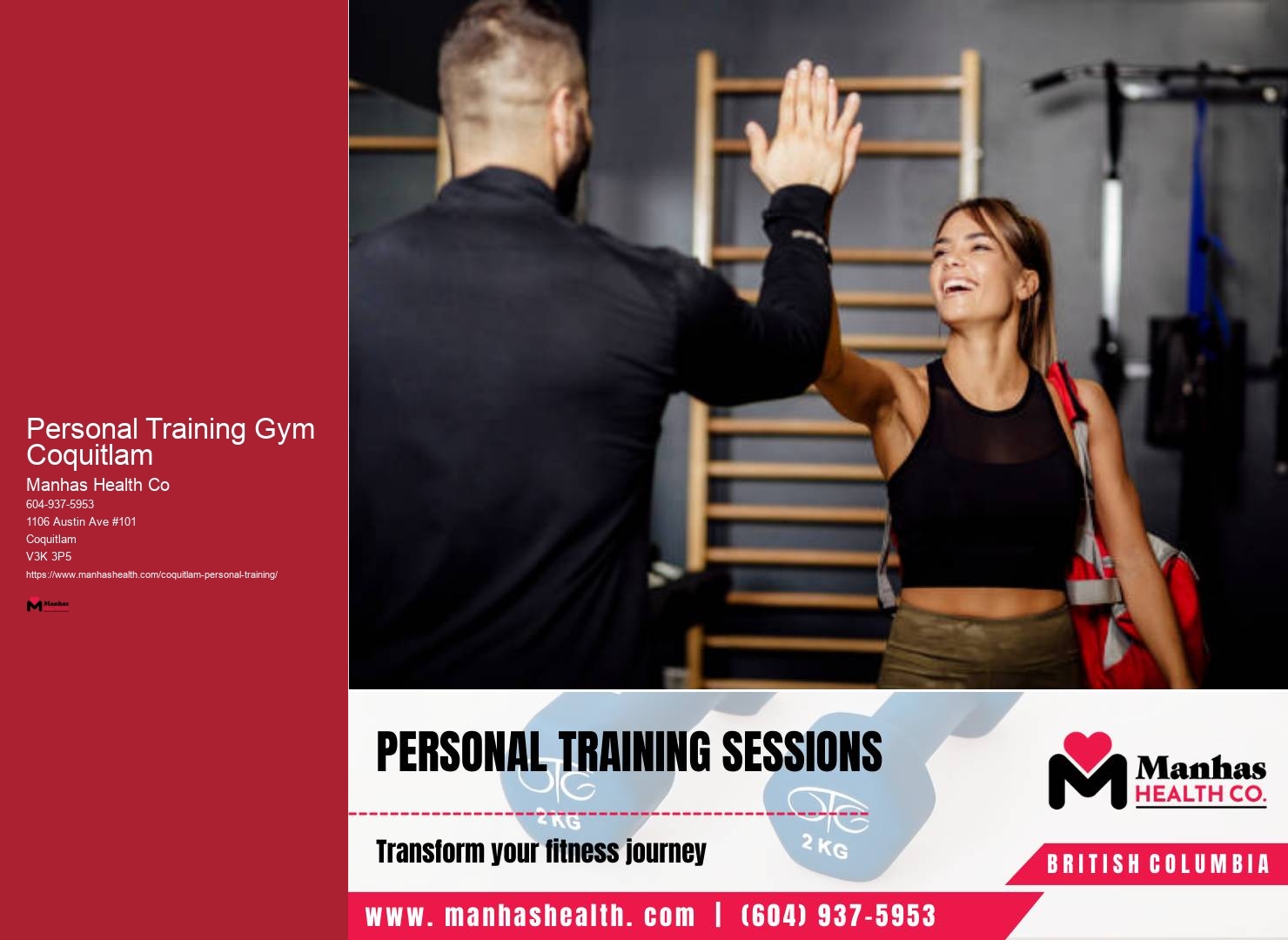 Personal Training Gym Coquitlam In-Home Personal Training