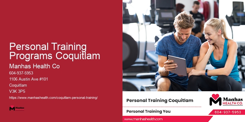 Personal Training Programs Coquitlam Online Health and Fitness Coach