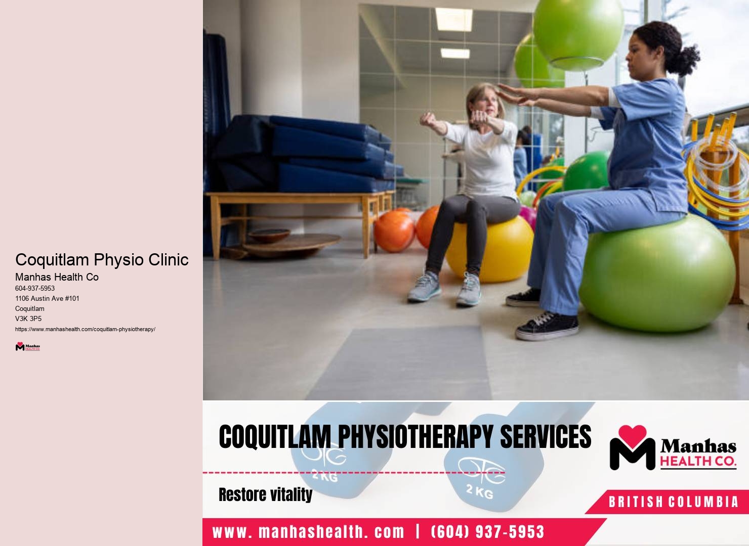 Coquitlam Chronic Pain Physiotherapy
