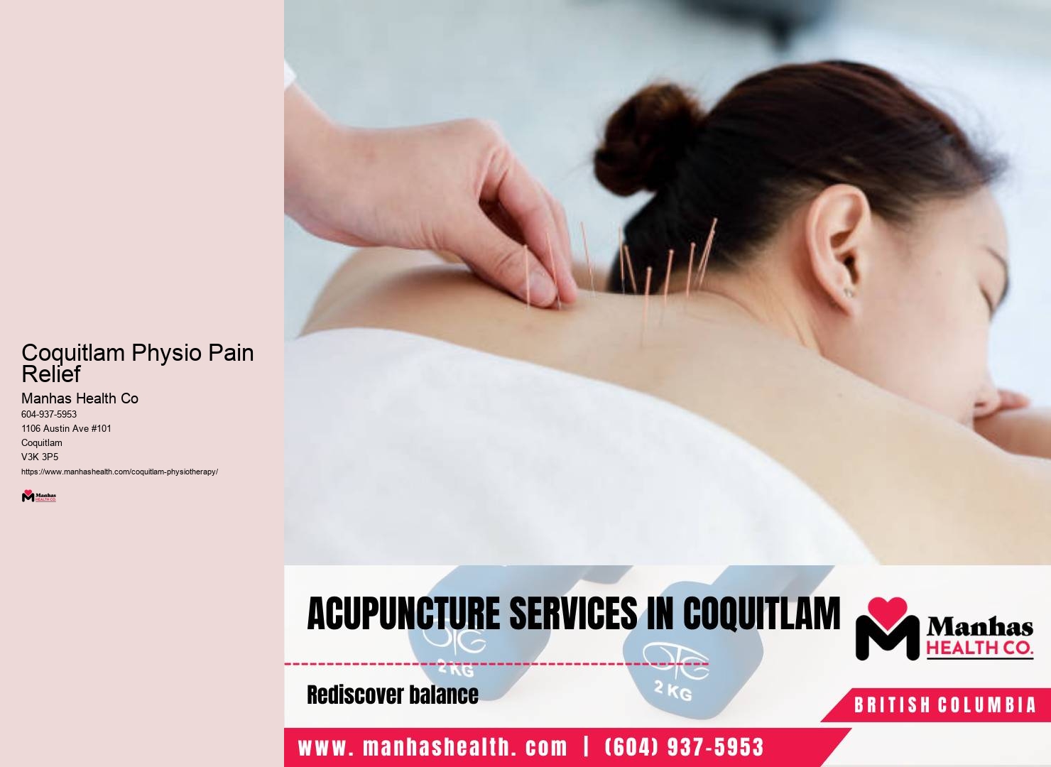 Coquitlam Physiotherapy for Pain Management