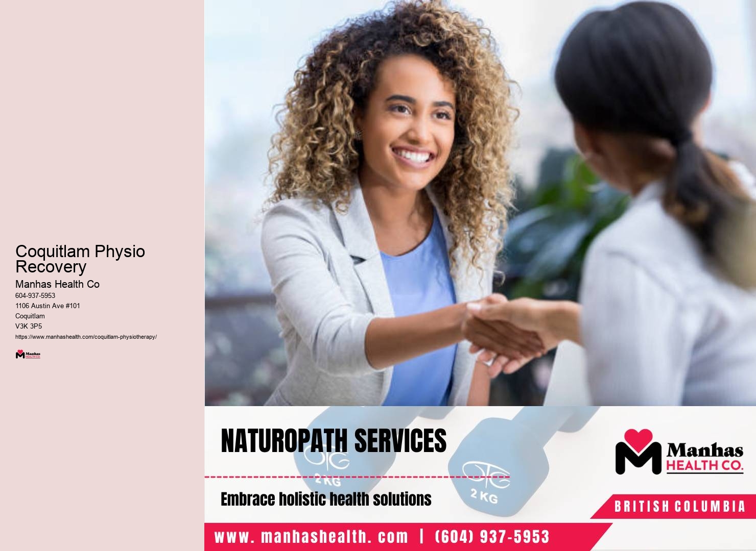 Comprehensive Physiotherapy Clinic in Coquitlam