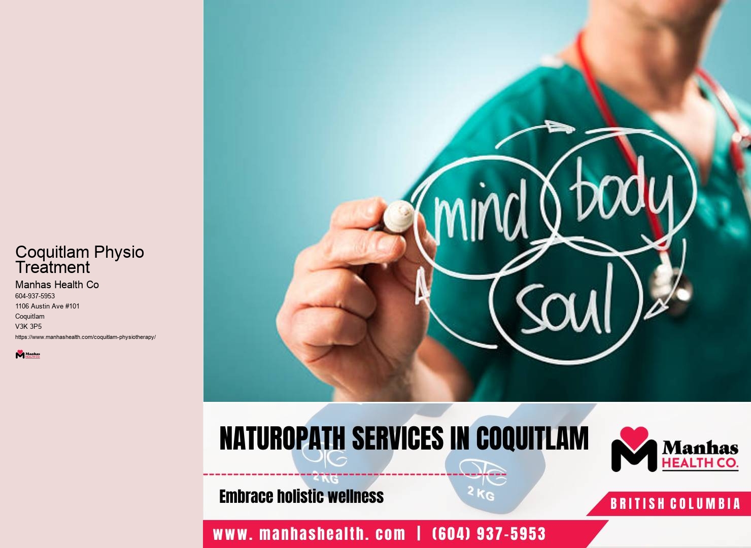 Comprehensive Physiotherapy Clinic in Coquitlam