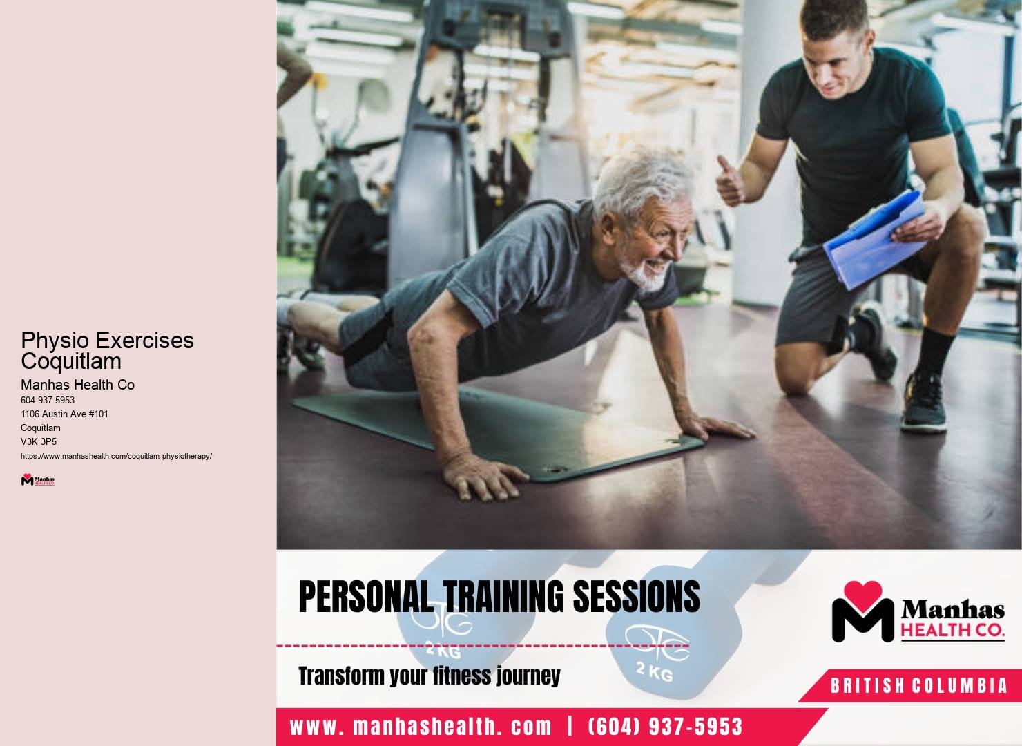 Coquitlam Physio Programs