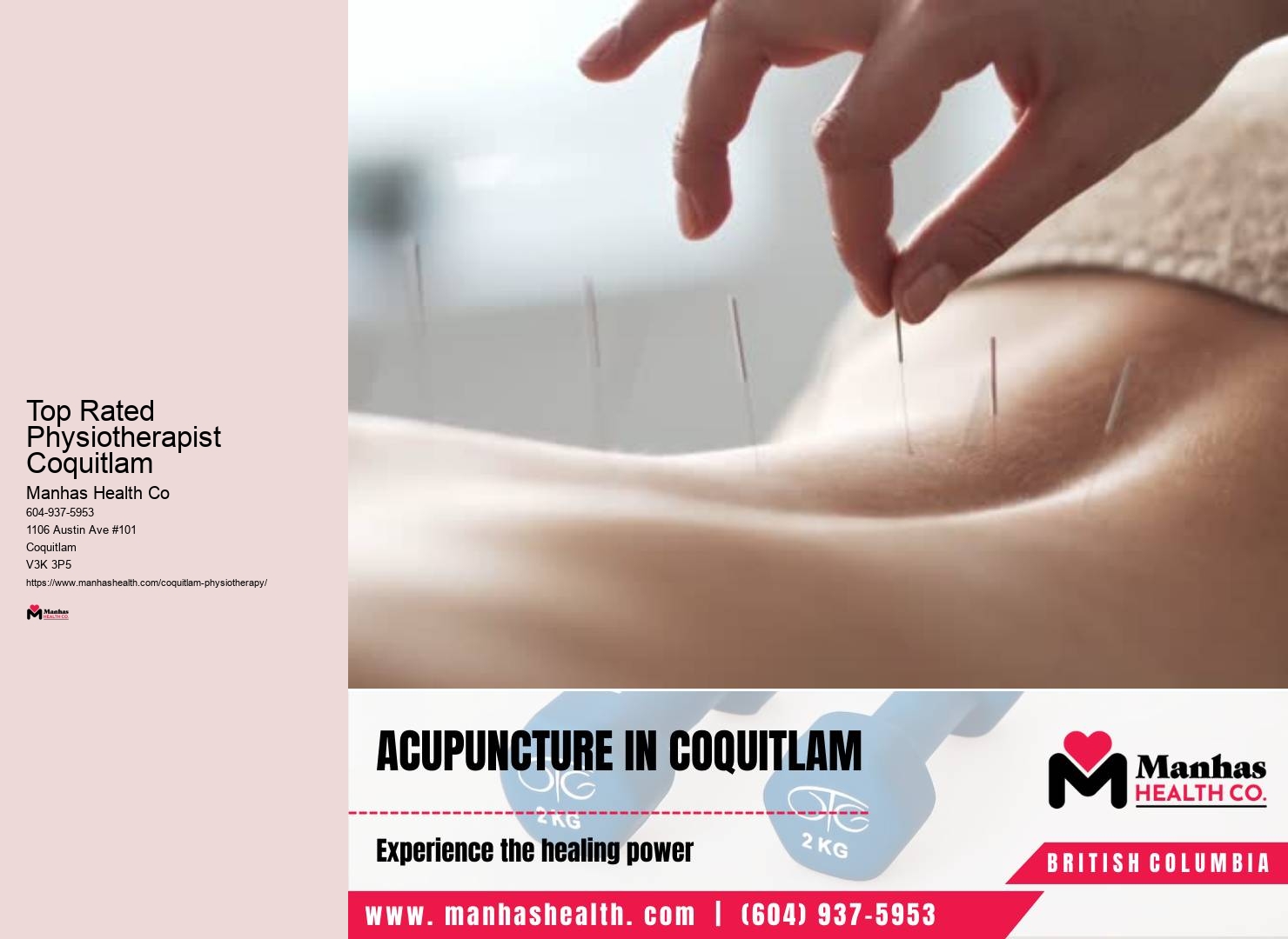 Coquitlam Back Pain Physiotherapy