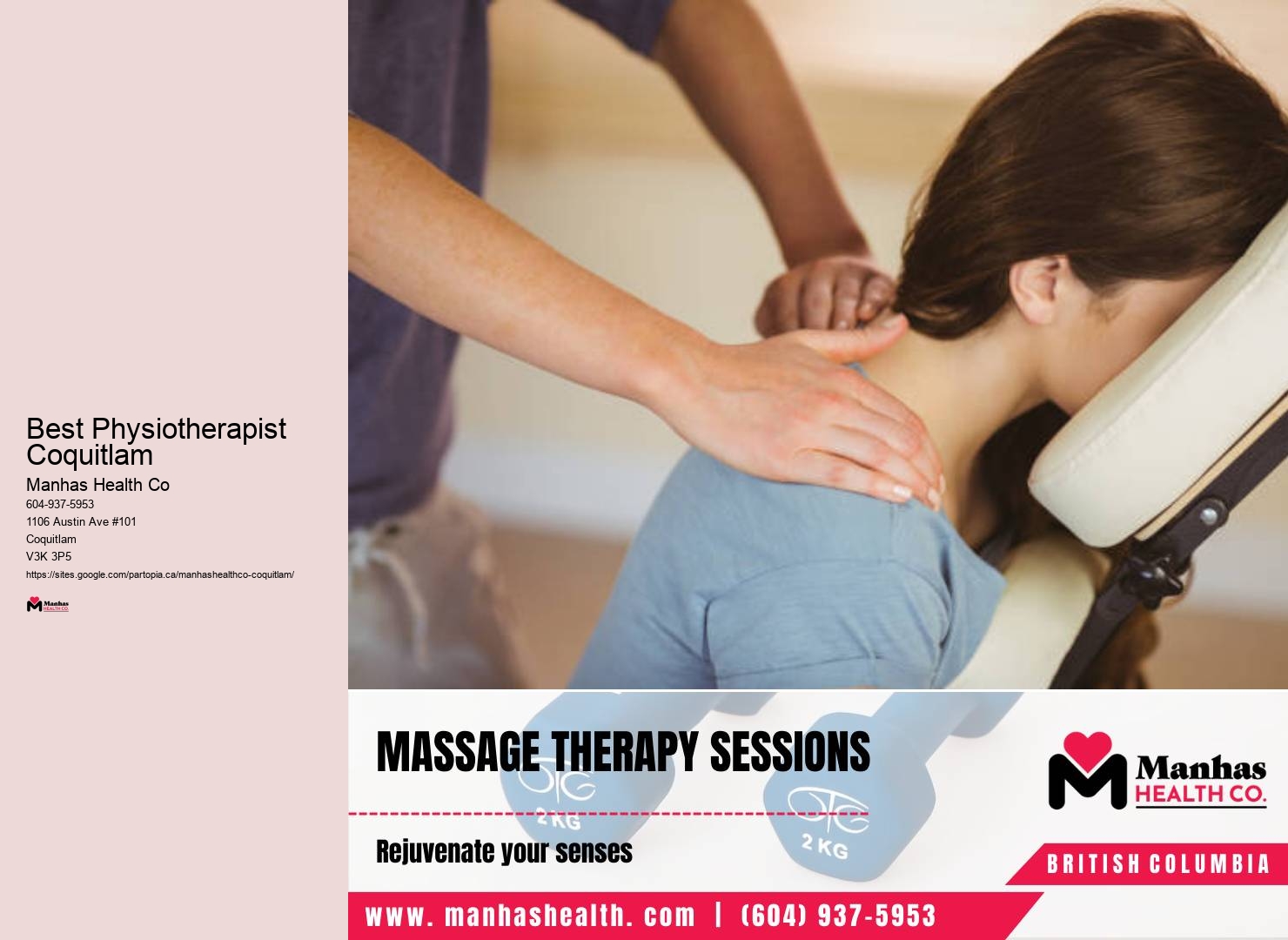 Senior Physiotherapy Coquitlam
