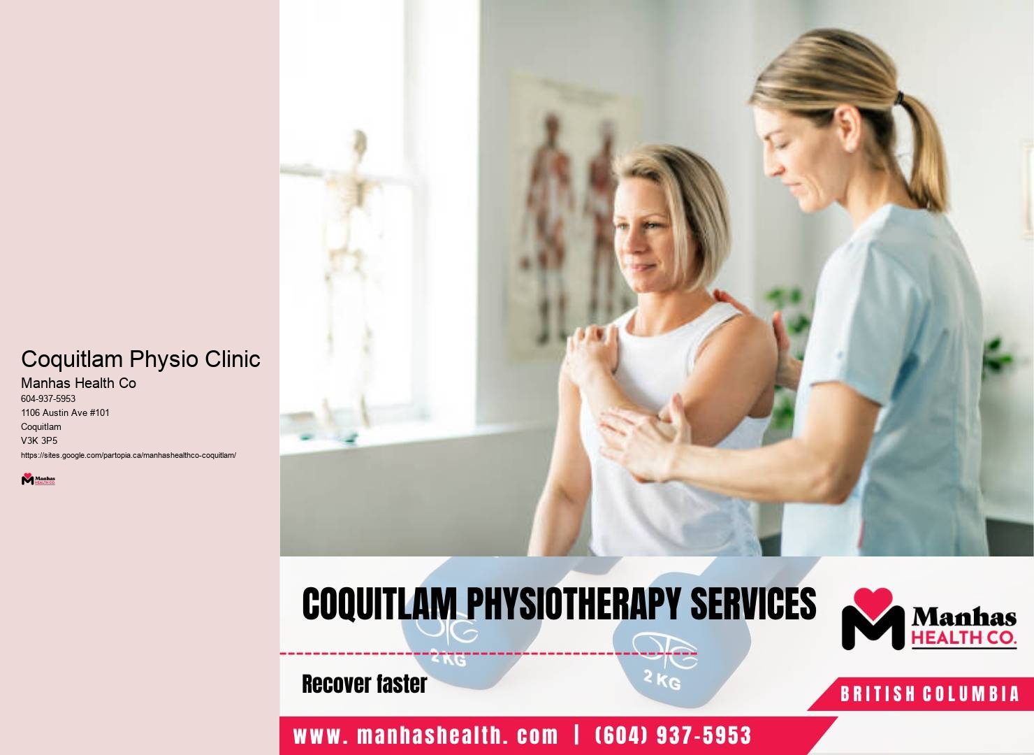 Personalized Coquitlam Sports Physiotherapy