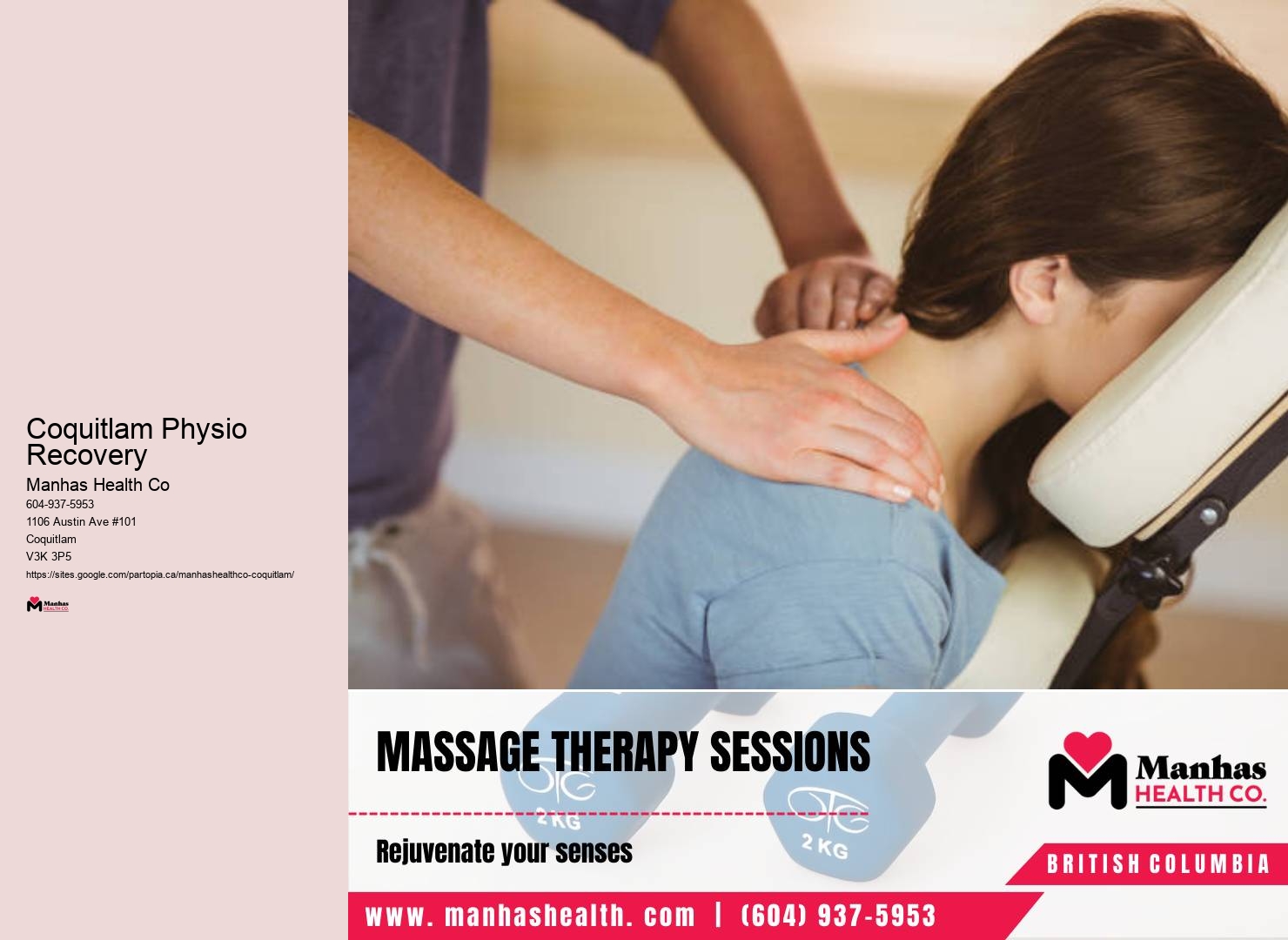 Premium Physiotherapy Clinic in Coquitlam