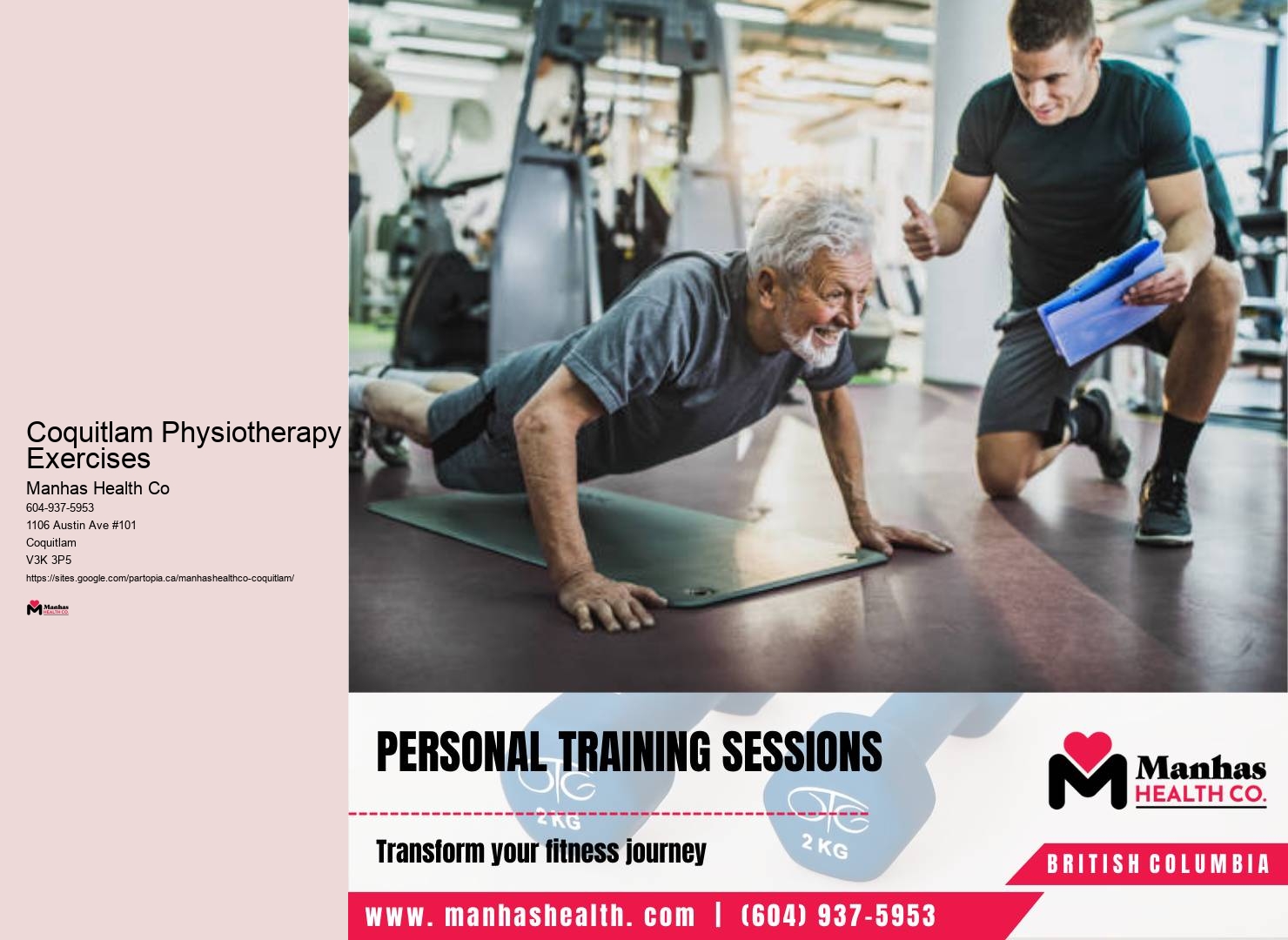 Post-Surgery Physiotherapy Coquitlam