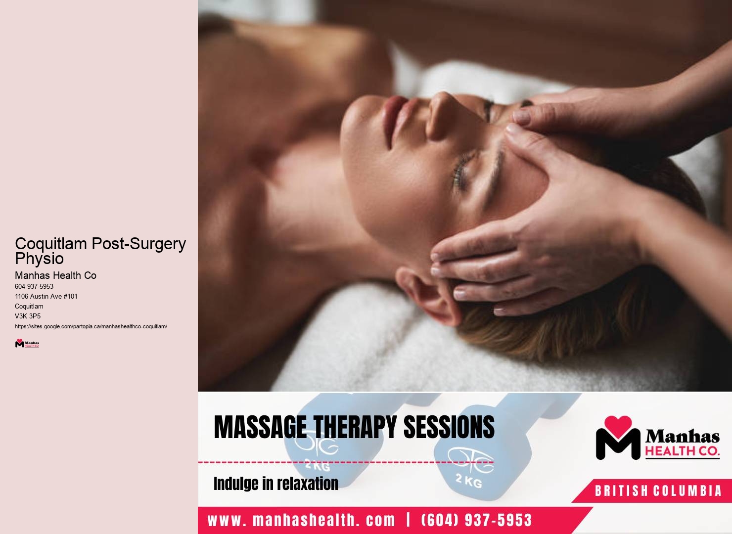 Coquitlam Physio Sessions