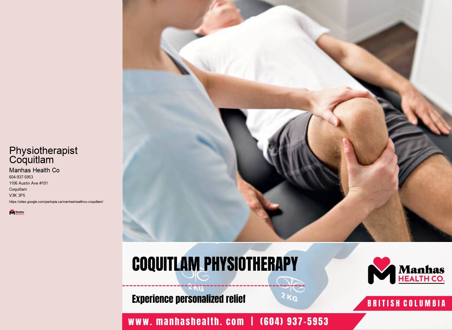 Home Visit Physiotherapy Coquitlam
