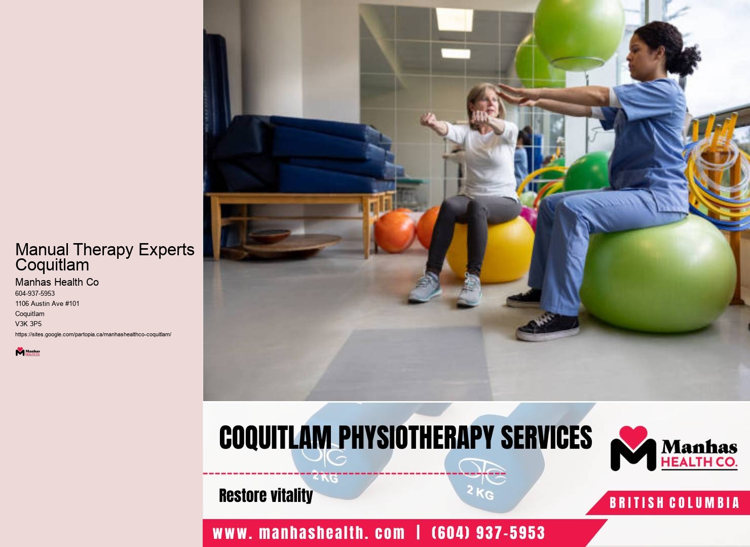 Physiotherapy for Pain Management Coquitlam
