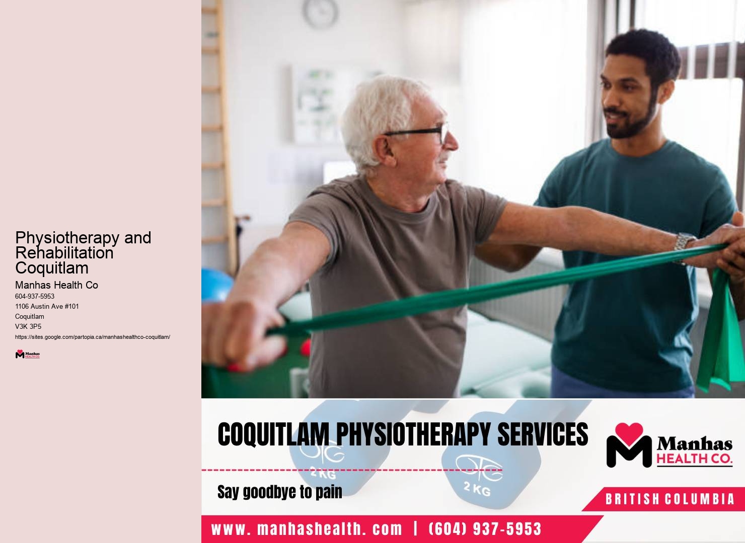 Physiotherapy and Rehabilitation Coquitlam