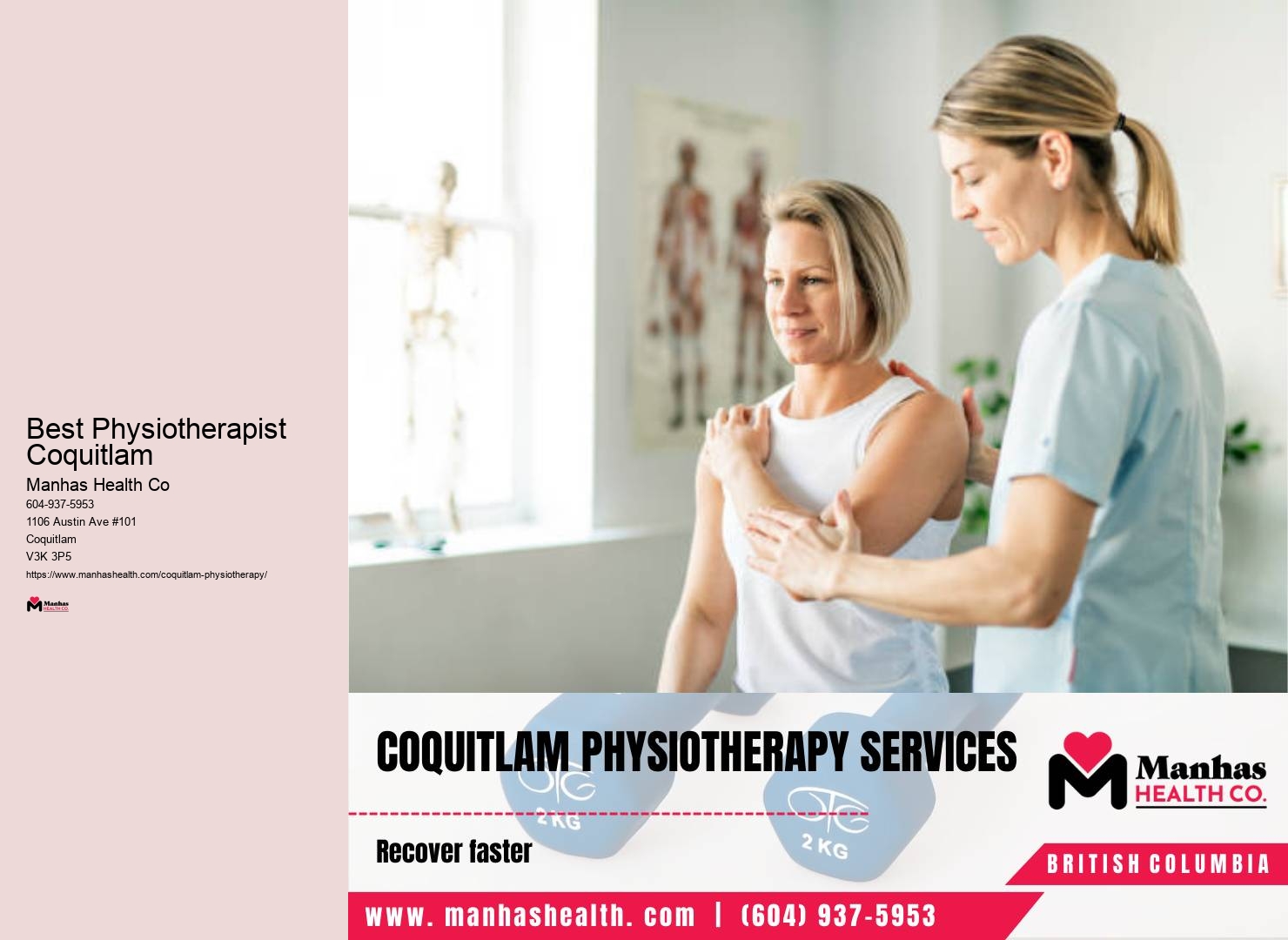 Coquitlam Physiotherapy for Whiplash