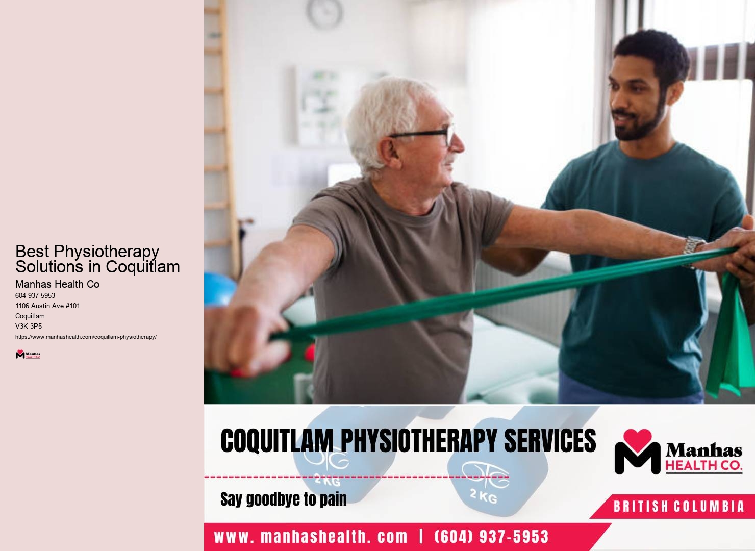 Best Physiotherapy Solutions in Coquitlam