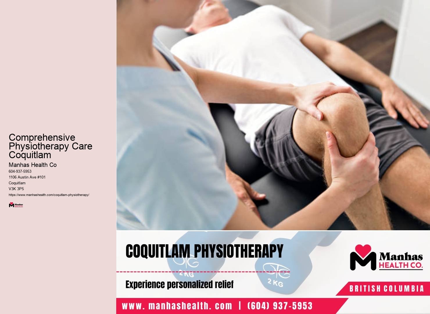 Coquitlam physiotherapy for shoulder pain