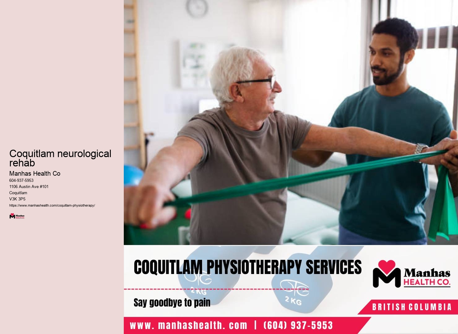 Coquitlam neurological rehab