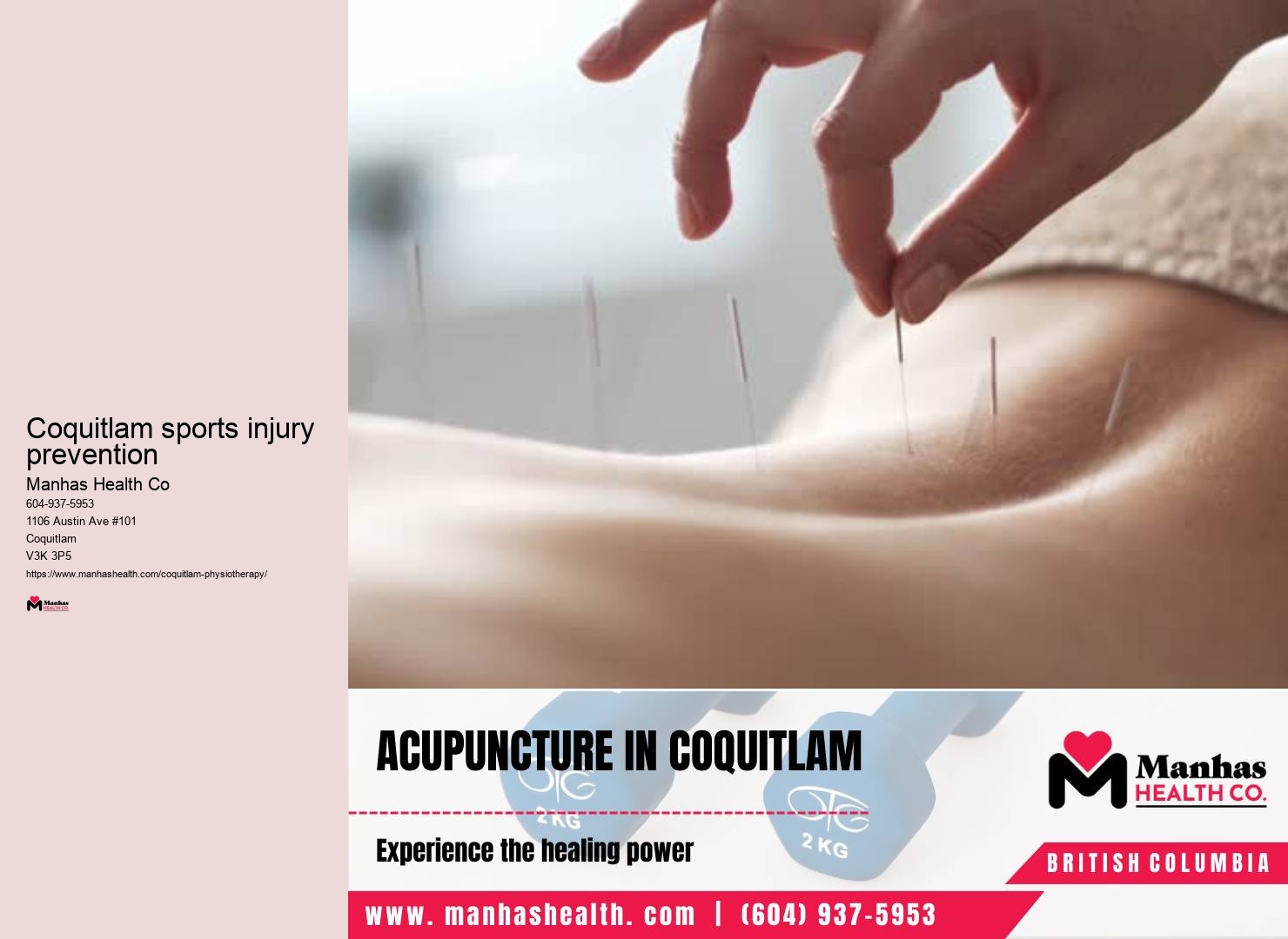 Coquitlam back pain physio