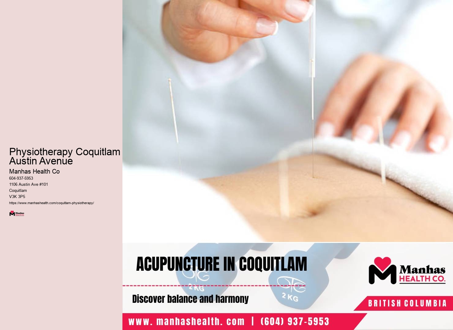 Coquitlam muscle therapy