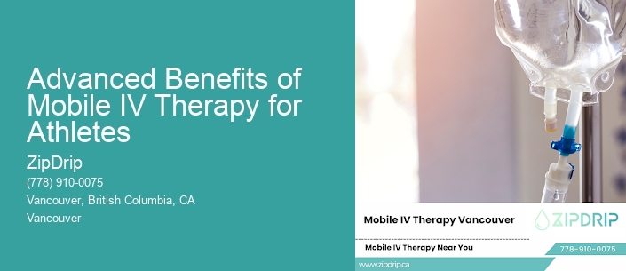 Advanced Benefits of Mobile IV Therapy for Athletes