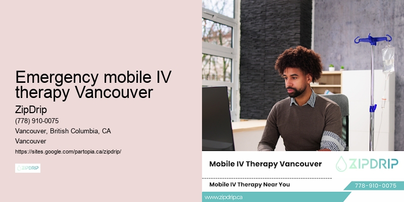 Emergency mobile IV therapy Vancouver