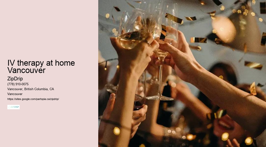 IV hydration house calls IV therapy at home Vancouver