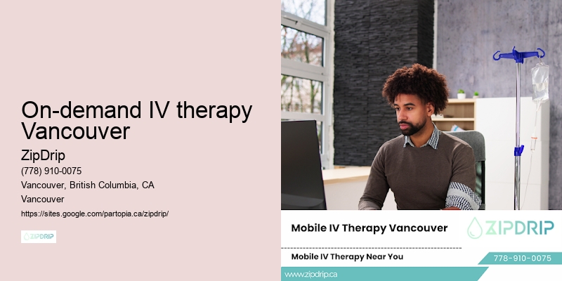 On-demand IV therapy Vancouver