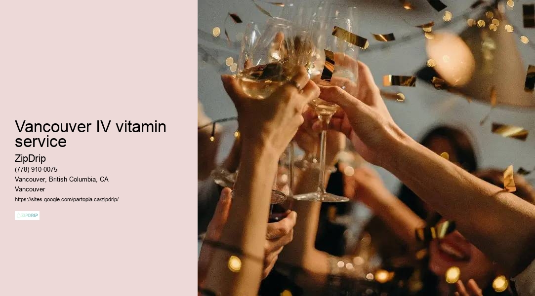 Vancouver IV vitamin service home IV rehydration