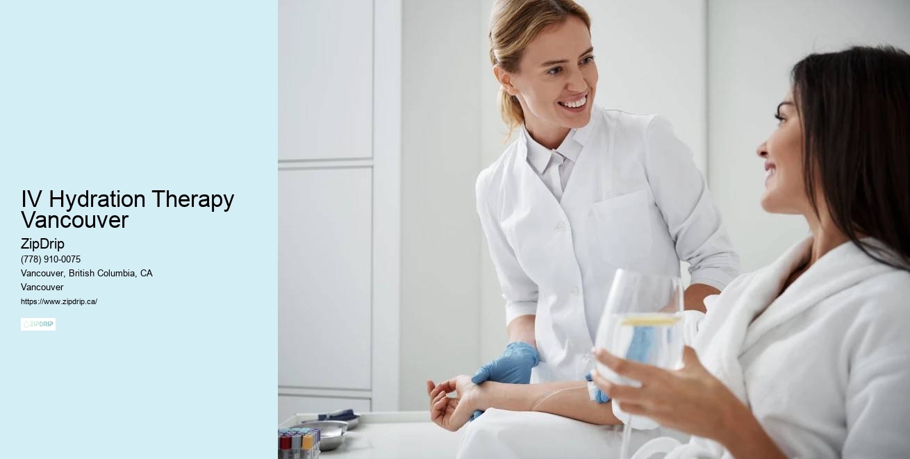 On-Demand Mobile IV Services IV Hydration Therapy Vancouver