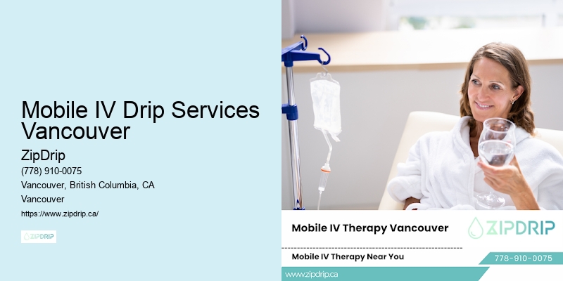 Mobile IV Drip Services Vancouver