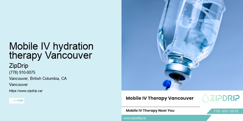 Mobile IV hydration therapy Vancouver