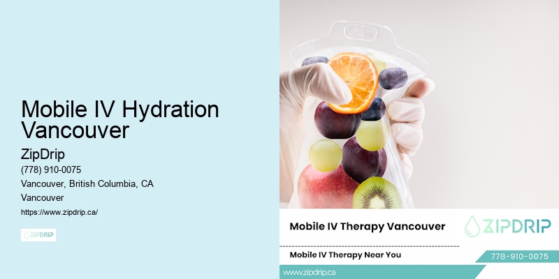 Mobile IV Hydration Vancouver