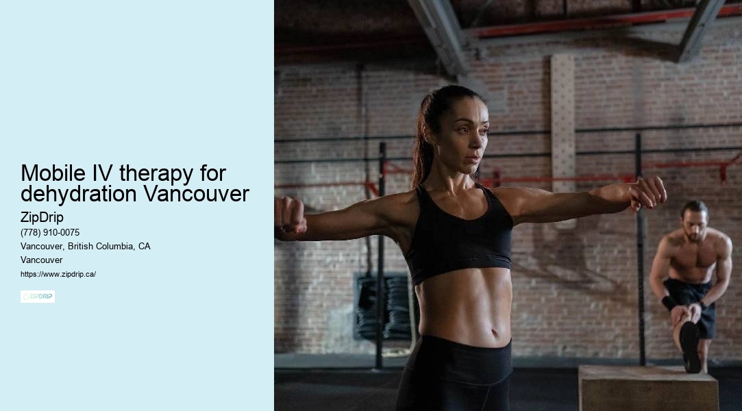Mobile IV therapy for high-performance athletes Mobile IV therapy for dehydration Vancouver