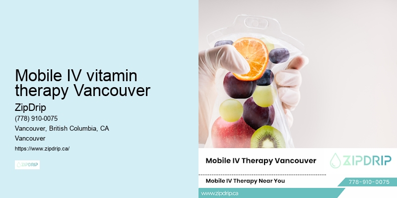 Mobile IV vitamin therapy Vancouver