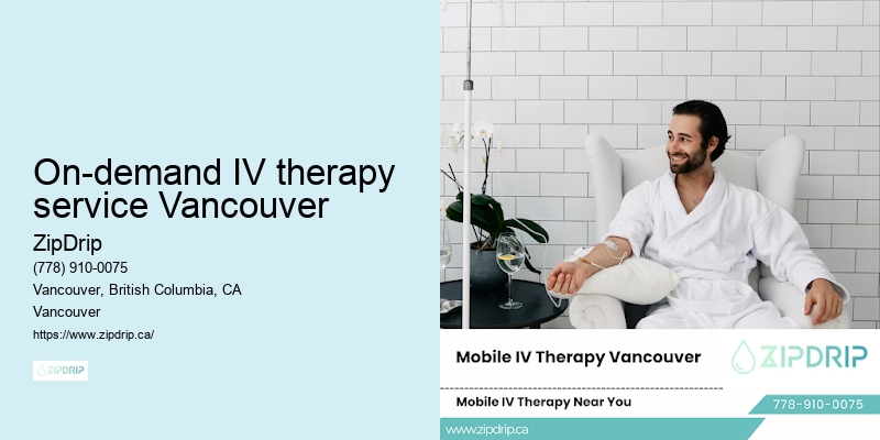 On-demand IV therapy service Vancouver