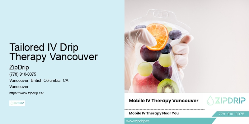 Tailored IV Drip Therapy Vancouver